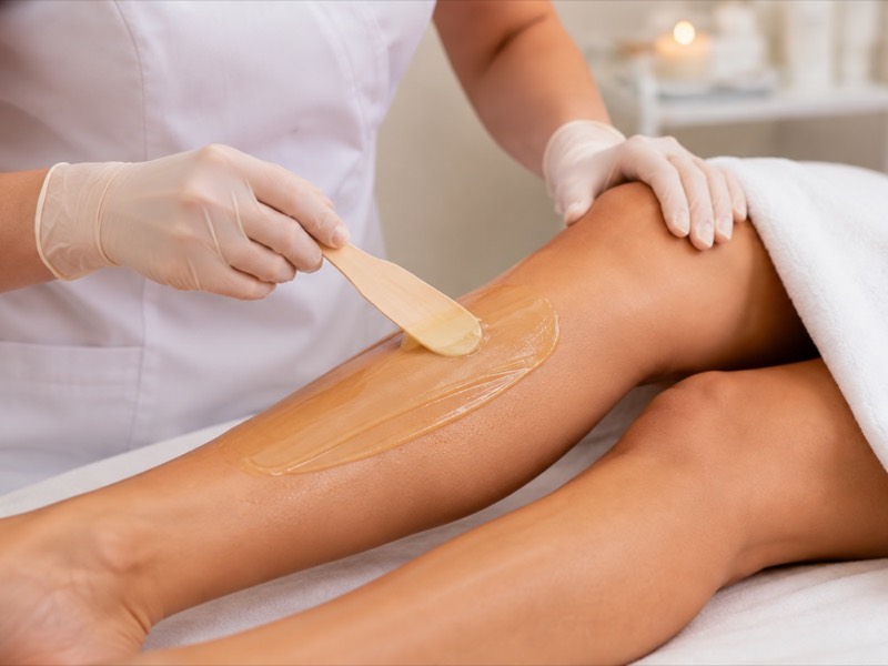 Waxing treatment at Studio M